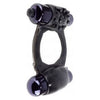 Fantasy C Ringz Duo Vibrating Super Ring Black - The Ultimate Pleasure Enhancer for Couples