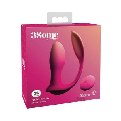 3some Double Ecstasy Triple-Decker Pleasure Toy - Model 2022 - Unisex - Multiple Pleasure Areas - Vibrant Color Options