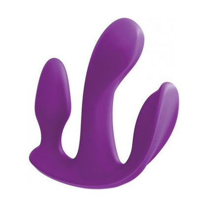 3Some Total Ecstasy Silicone Vibrator Purple - The Ultimate Pleasure Experience for All Genders and Sensual Delights