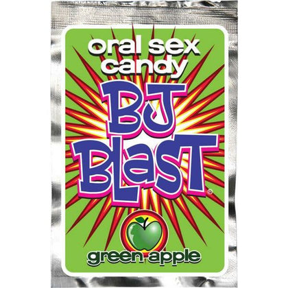 Introducing the BJ Blast Green Apple Oral Sex Candy - The Ultimate Explosive Pleasure Experience!