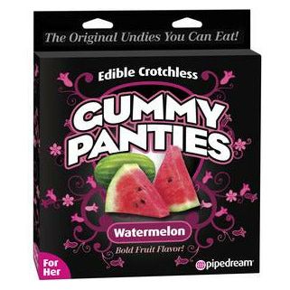 Sweet Sensations: Edible Crotchless Gummy Panties - Watermelon Delight