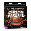 Sweet Pleasures Edible Crotchless Gummy Panties - Peach, a Tempting Delight for Sensual Indulgence - Adult Naughty Store