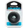 Perfect Fit Cruiser Cock Ring Black - The Ultimate Pleasure Enhancer for Men - Adult Naughty Store