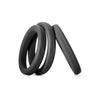 Perfect Fit Xact-Fit Cockring Kit 3 Rings Medium to Large Black - Enhance Pleasure and Performance for Men - Adult Naughty Store