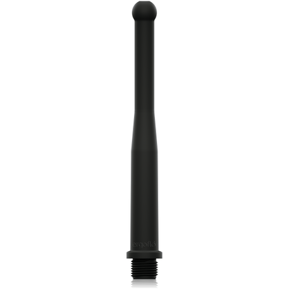 Ergoflo Pro Silicone Flex Tip Nozzle - 8 inches, Black (For Broad Reach and Assured Pleasure)