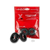 XPlay Ribbed Ring Slim - XP-11B: Black Silicone and TPR Male Genital Pleasure Enhancer - Adult Naughty Store