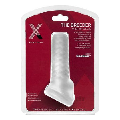 Xplay Gear Breeder Sleeve Clear - Enhance Pleasure for Him and Her - Adult Naughty Store