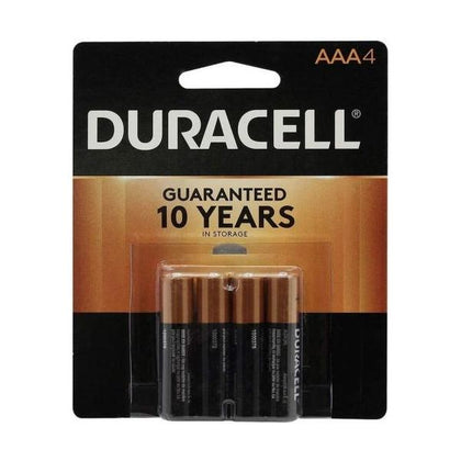 Duracell CopperTop AAA Alkaline Batteries - Long Lasting Power for Household Items