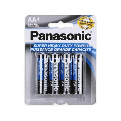 Panasonic Super Heavy Duty Power Carbon Zinc AA Batteries - Reliable Energy Source for Your Devices
