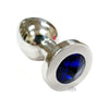 Rouge Anal Plug Medium Royal Blue - Stainless Steel Butt Plug for Comfortable and Sensual Pleasure - Adult Naughty Store