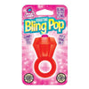 Rock Candy Bling Pop Ring Red Vibrating Cock Ring