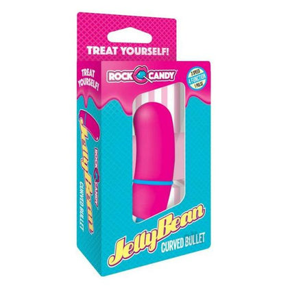 Rock Candy Jellybean Pink Curved Bullet Vibrator - The Ultimate Pleasure Companion