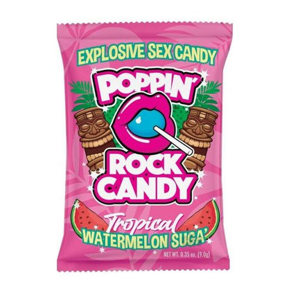 Poppin' Rock Candy Watermelon Sug (Loose) - Explosive Oral Pleasure Candy for Couples