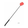 LeatherBound Pleasure Rouge Hand Riding Crop Red - Model RHC-001 - Unisex BDSM Spanking Toy for Intense Sensations - Adult Naughty Store