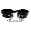 Rouge Leather Ankle Cuffs Black - Premium BDSM Restraints for Enhanced Pleasure - Adult Naughty Store