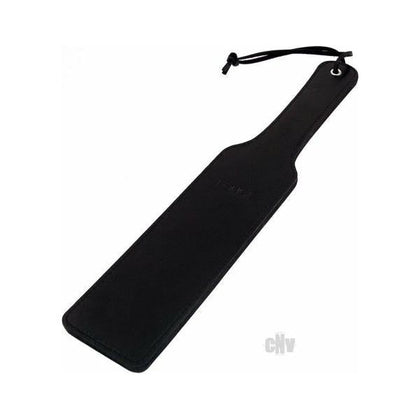Black Leather Long Paddle - The SensualSpank SPX-16.5: A Versatile Pleasure Tool for Erotic Adventures