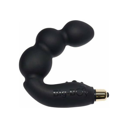 Big Boy Silicone Vibrator Waterproof Black - The Ultimate Hands-Free Pleasure Experience for Prostate Stimulation