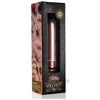 Touch of Velvet Rose Blush - Precision Stimulation Vibrating Bullet for Women - Model T1001 - Delicate Pleasure for Intimate Moments - Rose Gold - Adult Naughty Store