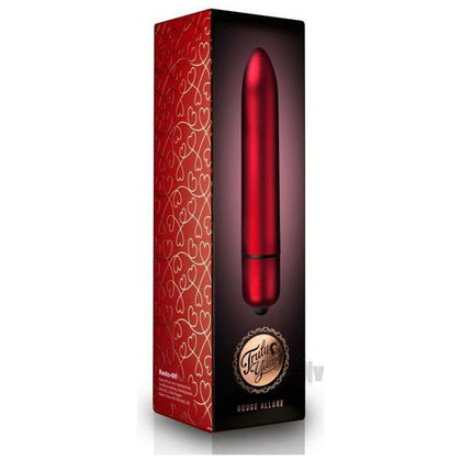 Truly Yours Rouge Allure Pleasure Bullet XY-1001 Intense Stimulation Vibrant Red - For Her Clitoral Pleasure - Adult Naughty Store