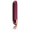 Introducing the Chaiamo Burgundy Velvet Touch Silicone Vibrator - Model C-2000X: A Luxurious Pleasure Experience for All Genders and Sensual Delights
