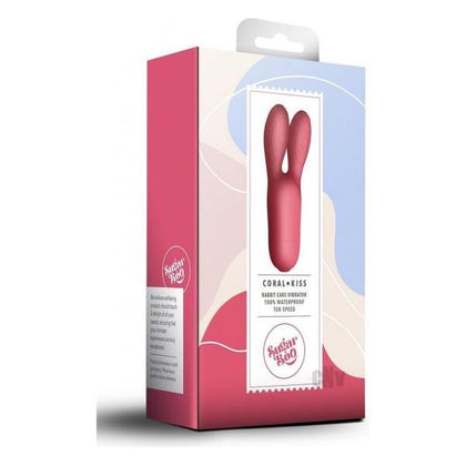 Sugar Boo Coral Kiss Sensory Touch Vibrating Bullet SB-1001 Unisex Intimate Pleasure Coral - Adult Naughty Store