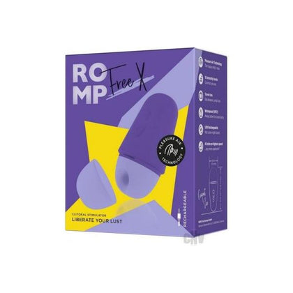 ROMP Free X Purple Clitoral Stimulator for Women
