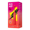 Introducing the ROMP Pop Orange Clitoral Stimulator - Model X3: Your Ultimate Pleasure Companion