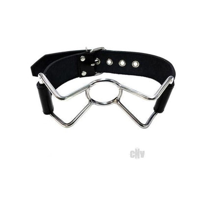 Rouge Spider Gag Black: The Ultimate Stainless Steel BDSM Mouth Gag for Submissive Role Play - Model SG-200 - Unleash Your Deepest Desires - Adult Naughty Store