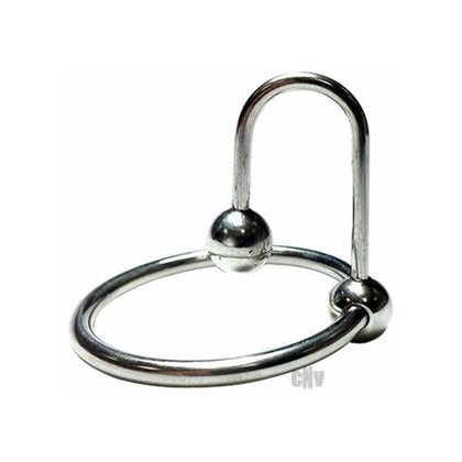 Introducing the Stainless Steel Rouge Sperm Stopper W-Ring Clamshell: A Sensational Male Control Sex Toy for Intense Pleasure and Ejaculation Control - Adult Naughty Store