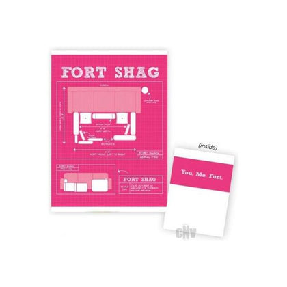 Fort Pleasure Card - Naughty and Snarky A6 Card Set for Couples
