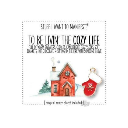 Living The Cozy Life - Manifestation Magic Kit: Adorable Snarky Cards and Magical Power Objects for Instant Manifestation Success - Adult Naughty Store