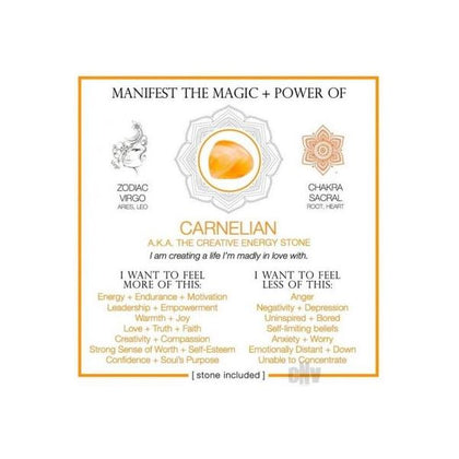Carnelian Crystal Cards: Unleash the Magic of Crystal Energy