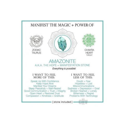 Amazonite Crystal Cards: Unleash the Magic of Your Inner Crystal Energy - Adult Naughty Store