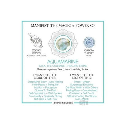 Aquamarine Crystal Cards: Manifest the Magic of Your Crystal Collection