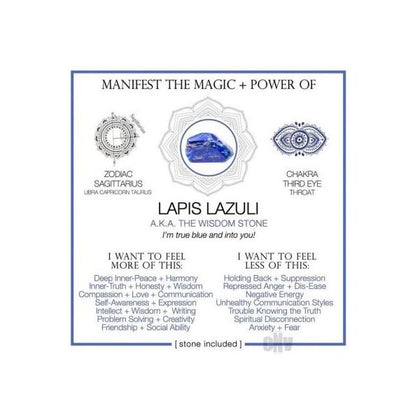 Lapis Lazuli Crystal Cards: Unleash the Magic of Your Crystal Journey - Adult Naughty Store