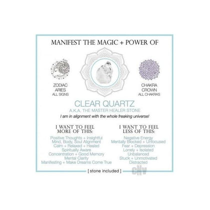 Clear Quartz Crystal Cards: Manifest the Magic of Your Crystal Energies
