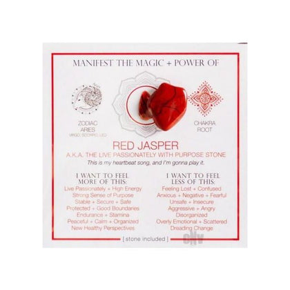 Red Jasper Crystal Cards: Unleash the Magic of Healing and Manifestation - Adult Naughty Store