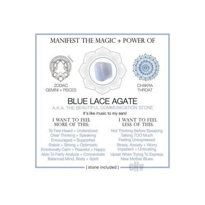 Blue Lace Agate Crystal Cards: Unleash the Magic of Crystal Energy - Adult Naughty Store