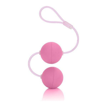 Introducing the First Time Love Balls Duo Lover Pink - The Ultimate Pleasure Experience for All Genders, with Unparalleled Sensations for Anal Stimulation - Adult Naughty Store