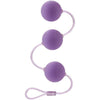 Introducing the First Time Love Balls Triple Lover - The Perfectly Weighted Pleasure Experience for Beginners - Purple - Adult Naughty Store