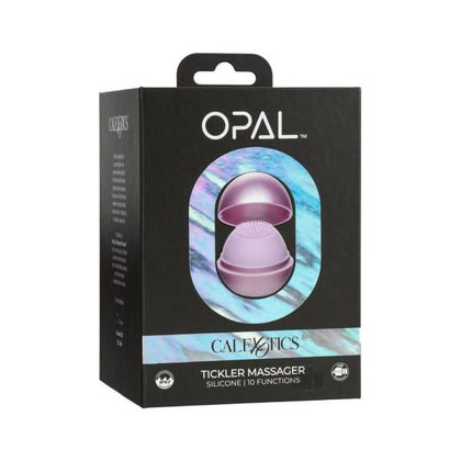 Opal Pleasure Bliss - The Ultimate Ergonomic Tickler Massager for Women, Model OPM-500, Designed for Intense Clitoral Stimulation, Luxurious Rose Gold - Adult Naughty Store