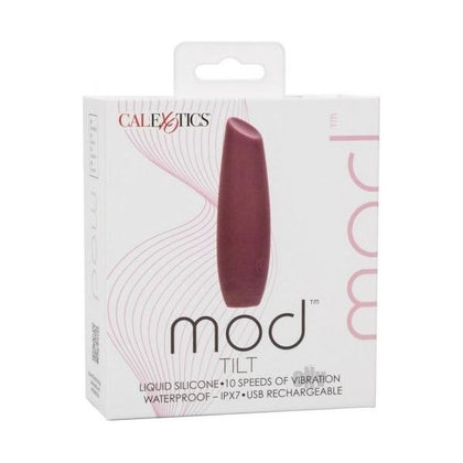 Introducing the Luv-Lux Mod™ Tilt Massager - Model XT10 for Her: Expertly Angled Pink Sensory Stimulator - Adult Naughty Store