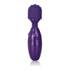 Introducing the Exquisite Pleasure Euphoria: Tiny Teasers Nubby Purple Wand Massager (Model TT-420) - Unisex, for Intense Stimulation and Ultimate Satisfaction - Adult Naughty Store