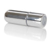 Cal Exotics Rechargeable Mini Bullet Vibrator Silver - Compact Pleasure for Intense Stimulation - Adult Naughty Store