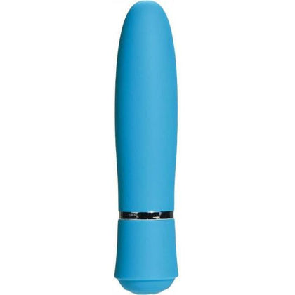 Velvet Pleasures Waterproof Blue Bullet Vibrator - Model TS-3, Unisex Clitoral Stimulation Toy
