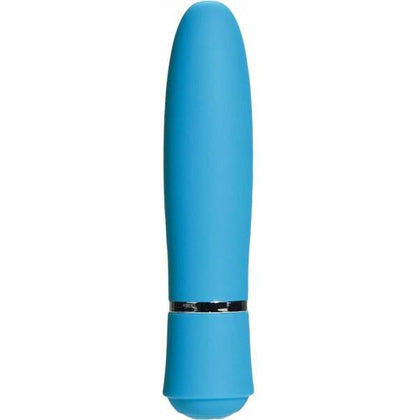 Velvet Pleasures Waterproof Blue Bullet Vibrator - Model TS-3, Unisex Clitoral Stimulation Toy - Adult Naughty Store