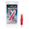 Introducing the Red Waterproof Travel Blasters Massager with Sleeve - The Ultimate On-the-Go Pleasure Companion