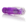 Introducing the SensaBliss XYZ-123 Purple Silicone Sleeve Waterproof Travel Blasters Massager: The Ultimate On-The-Go Pleasure Companion for All Genders, Delivering Sensational Pleasure Anywh - Adult Naughty Store