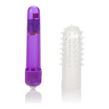 Introducing the SensaBliss XYZ-123 Purple Silicone Sleeve Waterproof Travel Blasters Massager: The Ultimate On-The-Go Pleasure Companion for All Genders, Delivering Sensational Pleasure Anywh - Adult Naughty Store