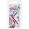 Crystal High Intensity Bullet Waterproof Pink - Luxurious Pleasure for Women's Intimate Delights - Adult Naughty Store